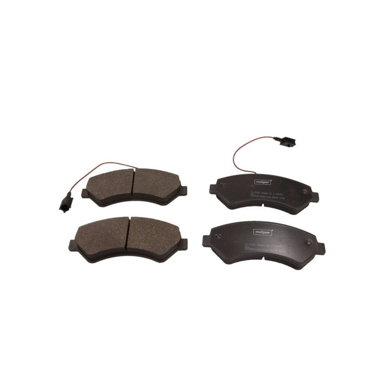 MAXGEAR 19-3386 Plaquettes de frein avant pour Ducato JUMPER Boxer Movano