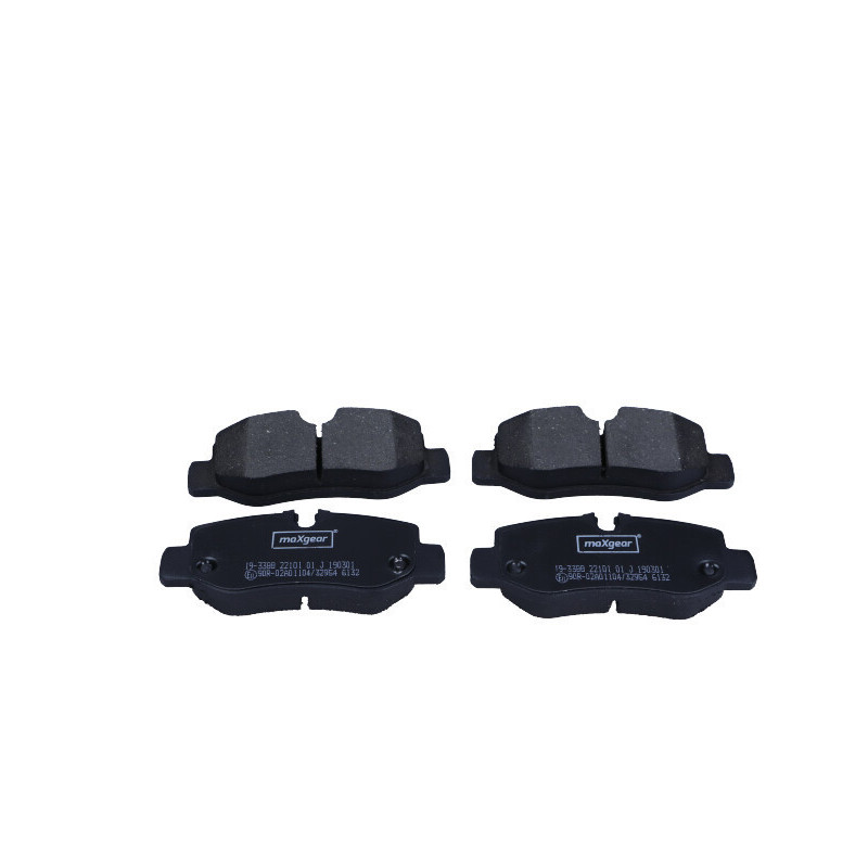 MAXGEAR 19-3388 Brzdové platničky zadné pre MERC Vito V EQV eVITO