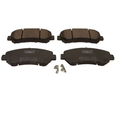 MAXGEAR 19-3393 Klocki hamulcowe przód dla Qashqai X-Trail Rogue Kizashi