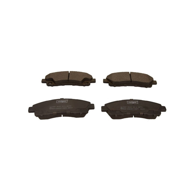 MAXGEAR 19-3397 Bremsbeläge Hinten für