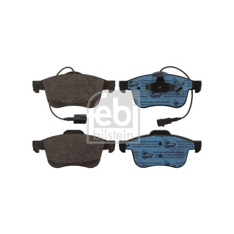 FEBI BILSTEIN 16881 Brake Pads Set Front for Alfa Giulietta