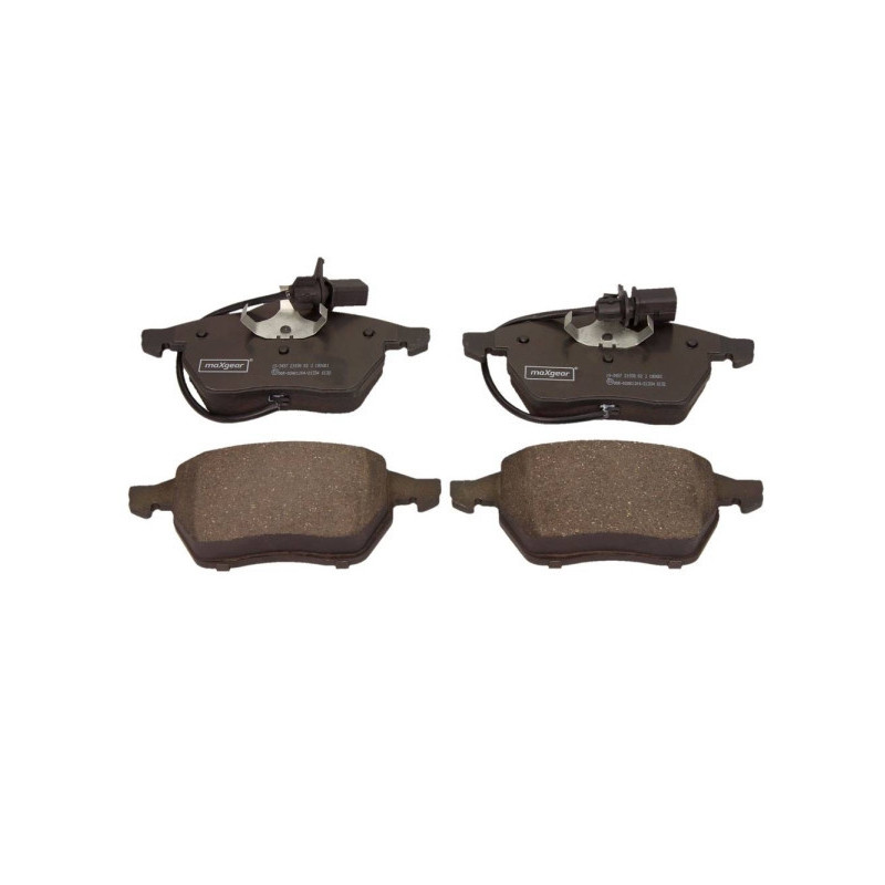 MAXGEAR 19-3457 Brzdové platničky predné pre A4 A6 Passat Exeo