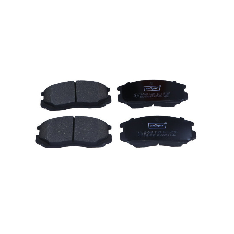 MAXGEAR 19-3600 Plaquettes de frein avant pour Lancer Colt Terios Persona Saga Aeroback Extol Gen-2