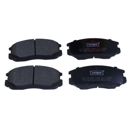 MAXGEAR 19-3600 Klocki hamulcowe przód dla Lancer Colt Terios Persona Saga Aeroback Extol Gen-2
