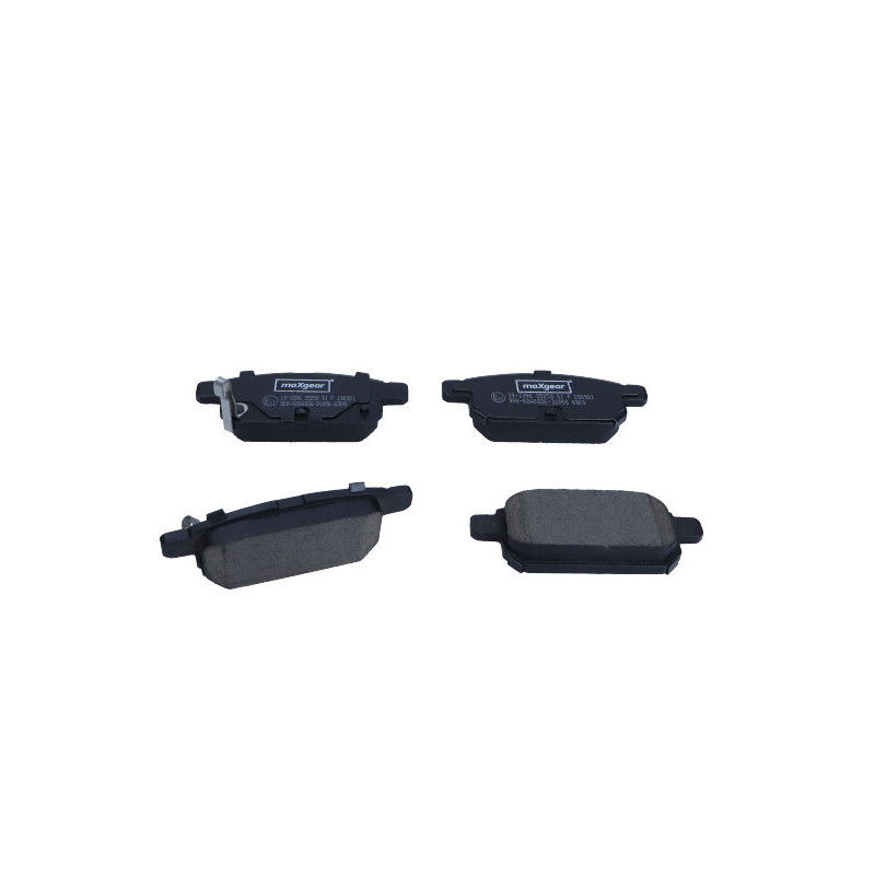 MAXGEAR 19-3363 Brzdové platničky predné pre Renault Espace