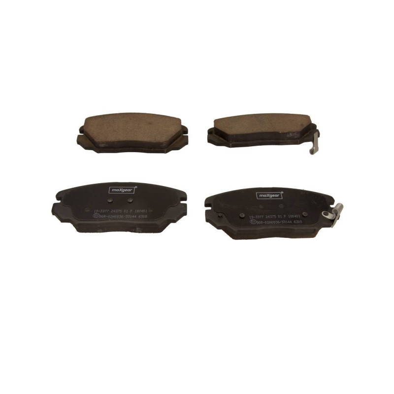MAXGEAR 19-3377 Brake Pads Set Front for Tucson Sonata Grandeur Sportage Magentis ix20 Opirus