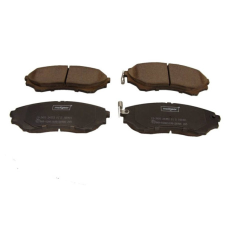 MAXGEAR 19-3400 Pastillas de freno delantero para Ranger B-Series BT-50