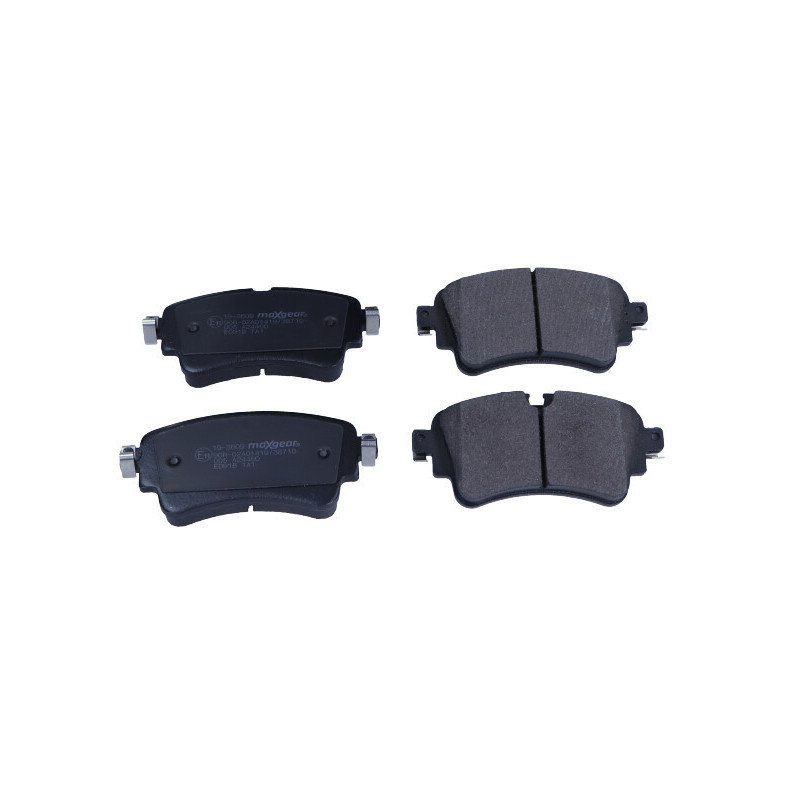 MAXGEAR 19-3609 Klocki hamulcowe tył dla A4 A5 A6 Q5 A7 Q7 Touareg A8