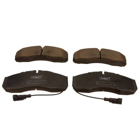 MAXGEAR 19-3379 Brzdové platničky predné pre Nissan Cabstar