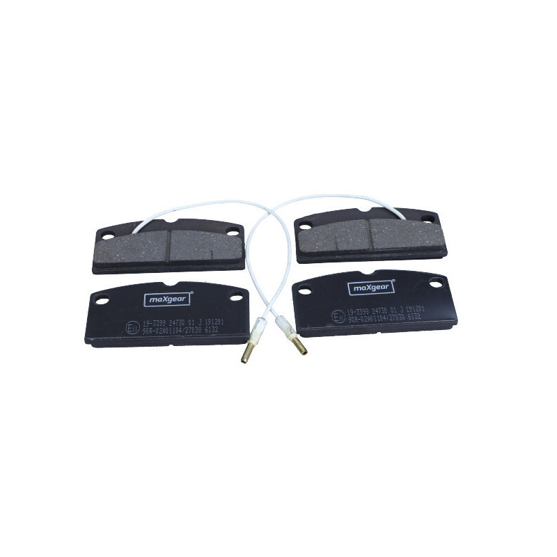 MAXGEAR 19-3399 Brake Pads Set Front for A.751 400 500 A.721 A.741 Ambra Be M500 Nova