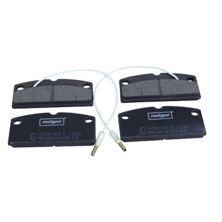 MAXGEAR 19-3399 Brake Pads Set Front for A.751 400 500 A.721 A.741 Ambra Be M500 Nova