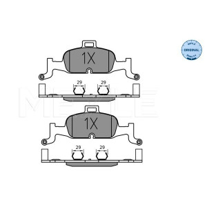 MEYLE 025 224 0216 Brzdové platničky predné pre Audi A5 A4 A6 Q5 A7