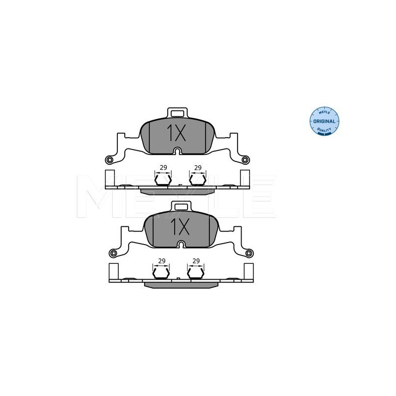 MEYLE 025 224 0216 Pastiglie freno anteriore per Audi A5 A4 A6 Q5 A7