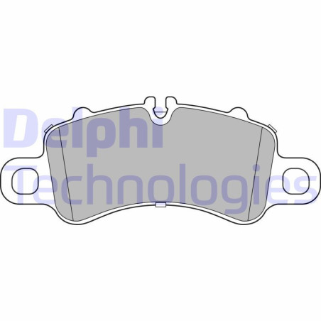 DELPHI LP3308 Brzdové platničky Predné pre