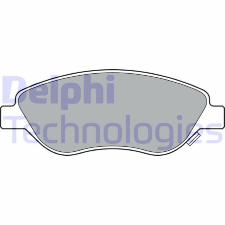 DELPHI LP3360 Pastillas de freno