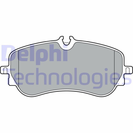 DELPHI LP3367 Pastillas de freno Trasero para