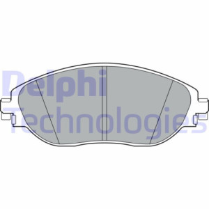 DELPHI LP3368 Klocki hamulcowe Przód dla