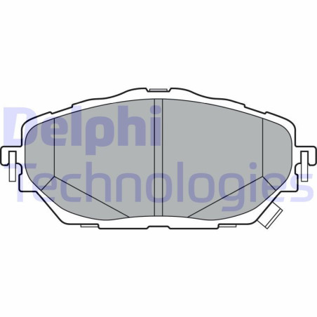DELPHI LP3378 Pastillas de freno
