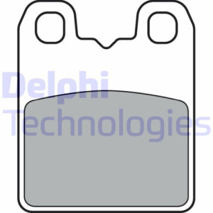 DELPHI LP3382 Pastillas de freno