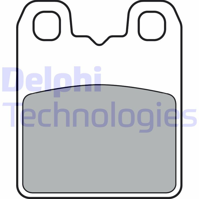 DELPHI LP3382 Pastiglie freno