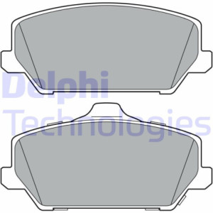 DELPHI LP3403 Brzdové platničky Predné pre