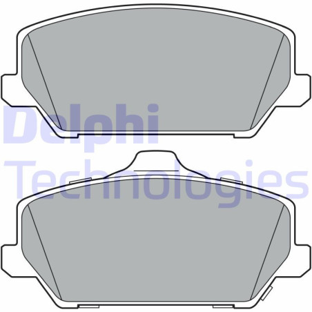 DELPHI LP3403 Brake Pads Set Front for