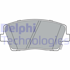 DELPHI LP3390 Pastillas de freno Delantero para