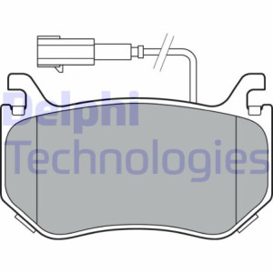 DELPHI LP3381 Brake Pads Set Rear for