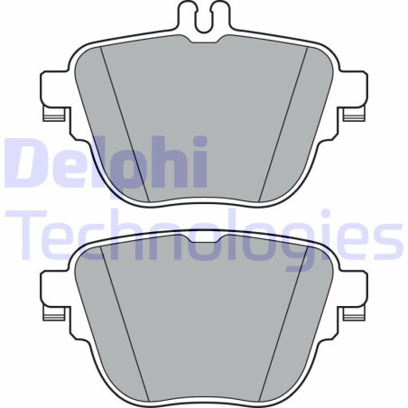 DELPHI LP3359 Pastillas de freno Trasero para