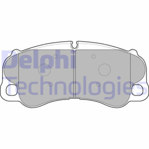 DELPHI LP3233 Klocki hamulcowe Przód dla