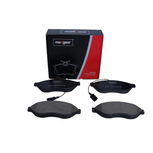 MAXGEAR 19-3636 Brzdové destičky přední pro Ducato Boxer JUMPER