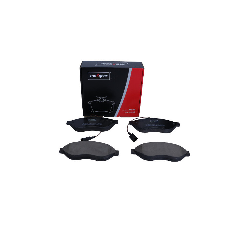 MAXGEAR 19-3636 Brake Pads Set Front for Ducato Boxer JUMPER