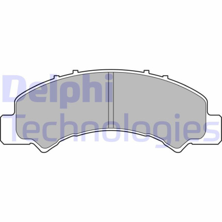 DELPHI LP2770 Plaquettes de frein Arrière pour