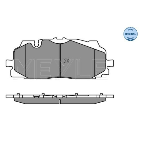 MEYLE 025 258 6117 Pastiglie freno anteriore per A6 A5 Q7 A7 Q5 e-Tron Q8 A4 A8 Q3 Touareg