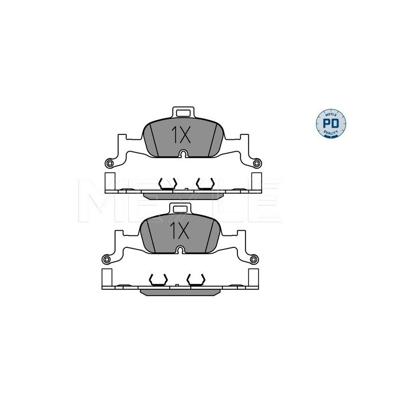 MEYLE 025 224 0216/PD Brake Pads Set Front for Audi A5 A4 A6 Q5 A7