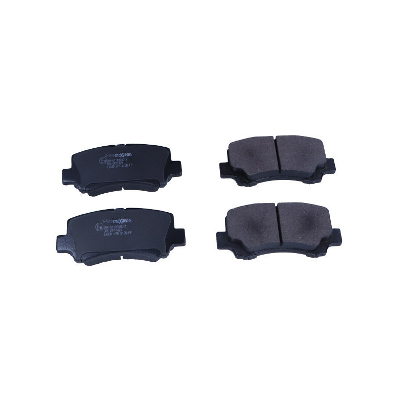 MAXGEAR 19-1510 Brzdové platničky predné pre Dr DR