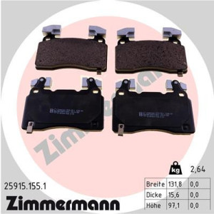 ZIMMERMANN 25915.155.1 Brake Pads Set Front for