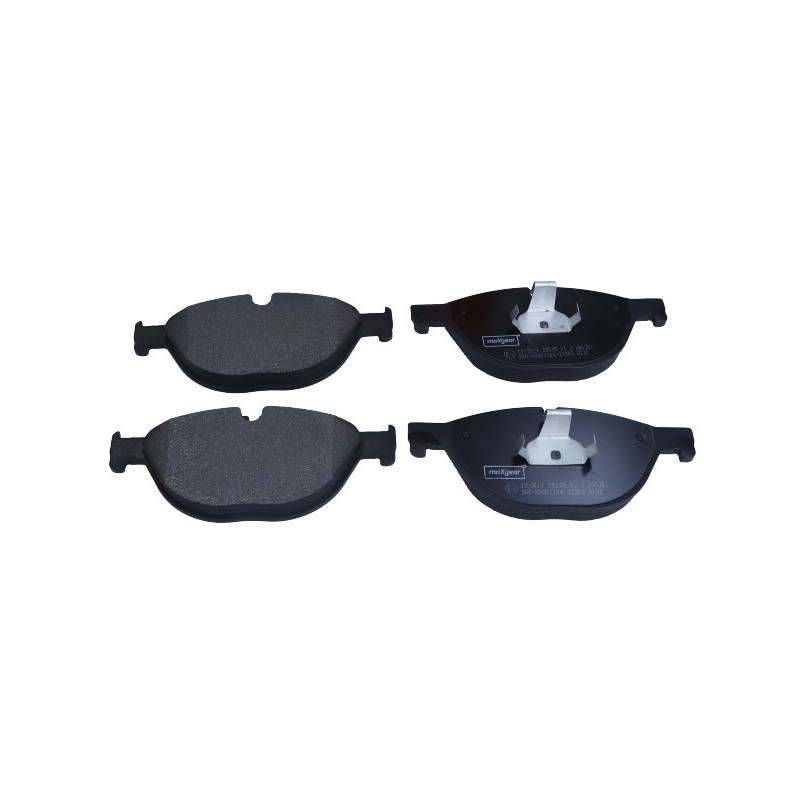 MAXGEAR 19-3014 Brzdové platničky predné pre 5 6 7 B7