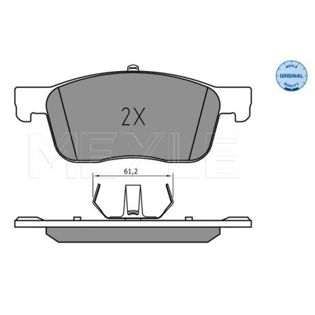 MEYLE 025 225 9417 Pastillas de freno delantero para Vivaro Proace Verso JUMPY Expert Spacetourer