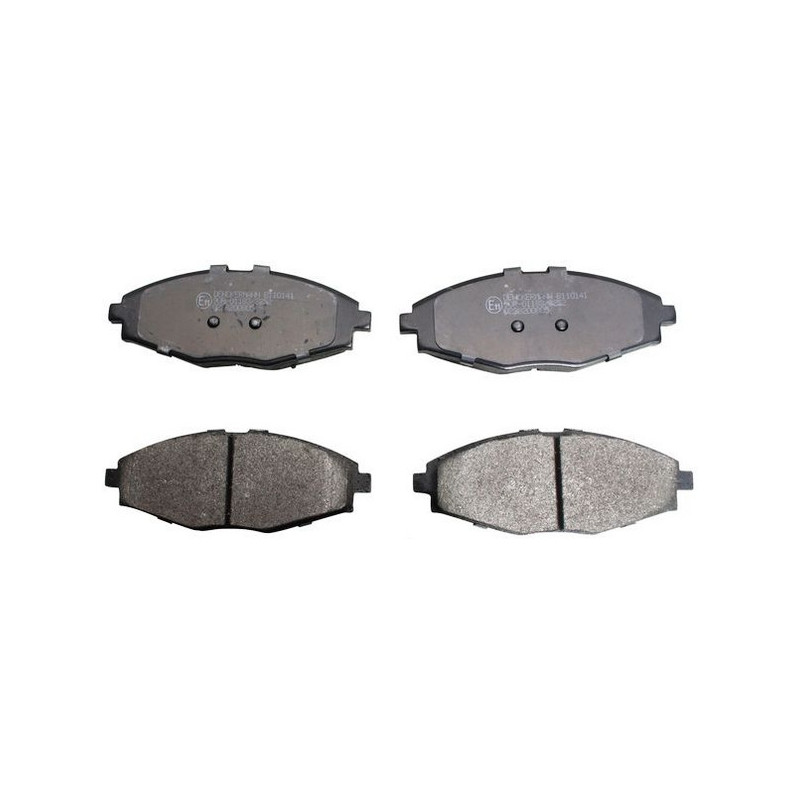 DENCKERMANN B110141 Plaquettes de frein Avant pour