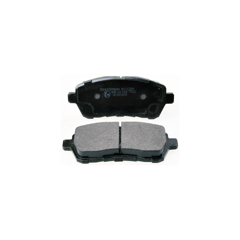 DENCKERMANN B111288 Pastiglie freno Anteriore per  Posteriore per
