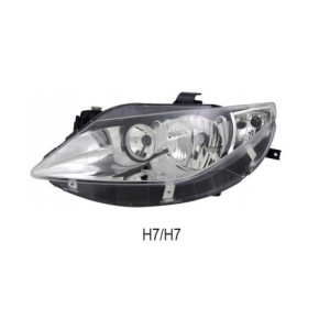 Faro Fanale Anteriore Sinistra per SEAT Ibiza IV (2008-2012) - DEPO 445-1122L-LD-EM