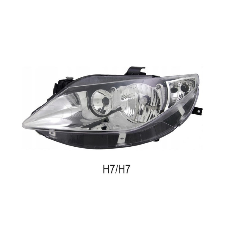 Predné svetlo vlavo pre SEAT Ibiza IV (2008-2012) - DEPO 445-1122L-LD-EM