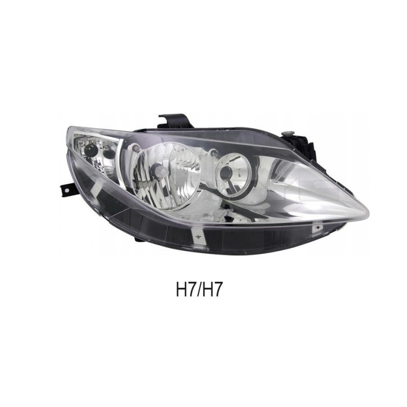 Faro Fanale Anteriore Destra per SEAT Ibiza IV (2008-2012) - DEPO 445-1122R-LD-EM