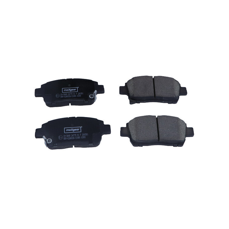 MAXGEAR 19-3648 Brzdové platničky predné pre iQ Cygnet
