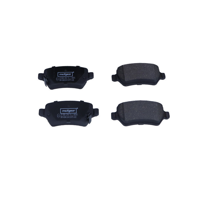 MAXGEAR 19-3668 Plaquettes de frein arrière pour Kia Cee'D pro_cee'd