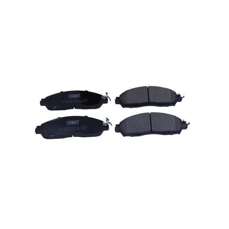 MAXGEAR 19-3652 Brake Pads Set Front for NP300 Alaskan Leaf Navara NV200