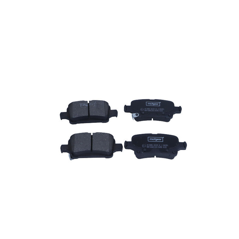 MAXGEAR 19-3656 Plaquettes de frein arrière pour Astra Insignia Malibu Cruze Ampera-E Bolt Volt