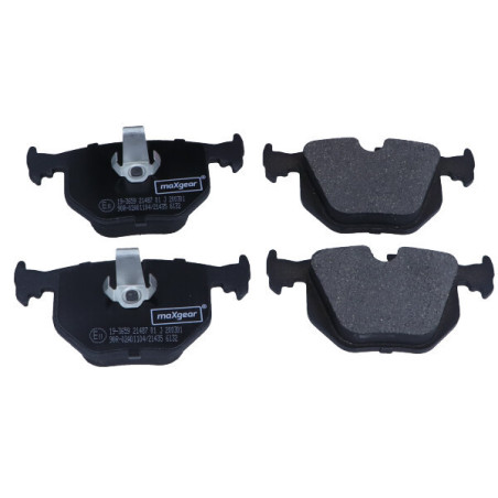 MAXGEAR 19-3659 Brzdové platničky zadné pre X3 3 7 X5 D3 Z4 5 Roadster Z8