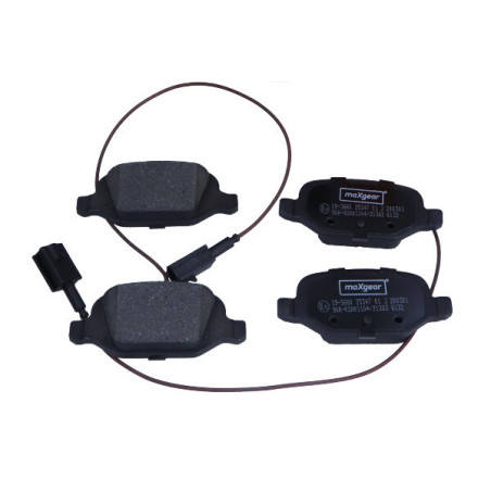 MAXGEAR 19-3660 Klocki hamulcowe tył dla 500 500C